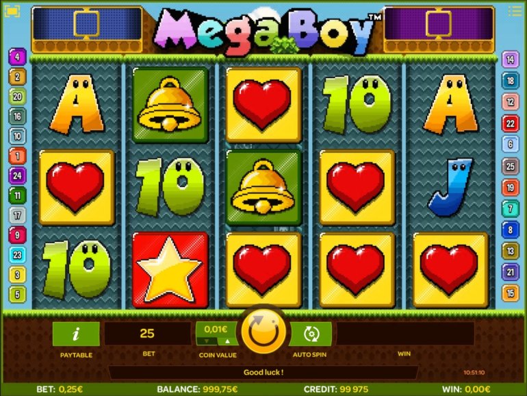 Mega Boy slot machine